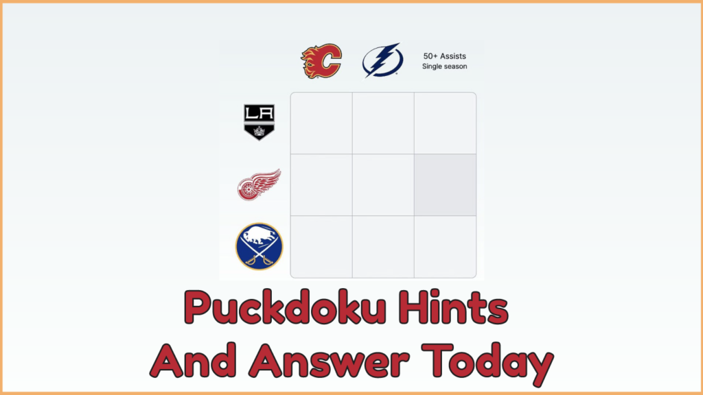 Puckdoku Hints And Answers today