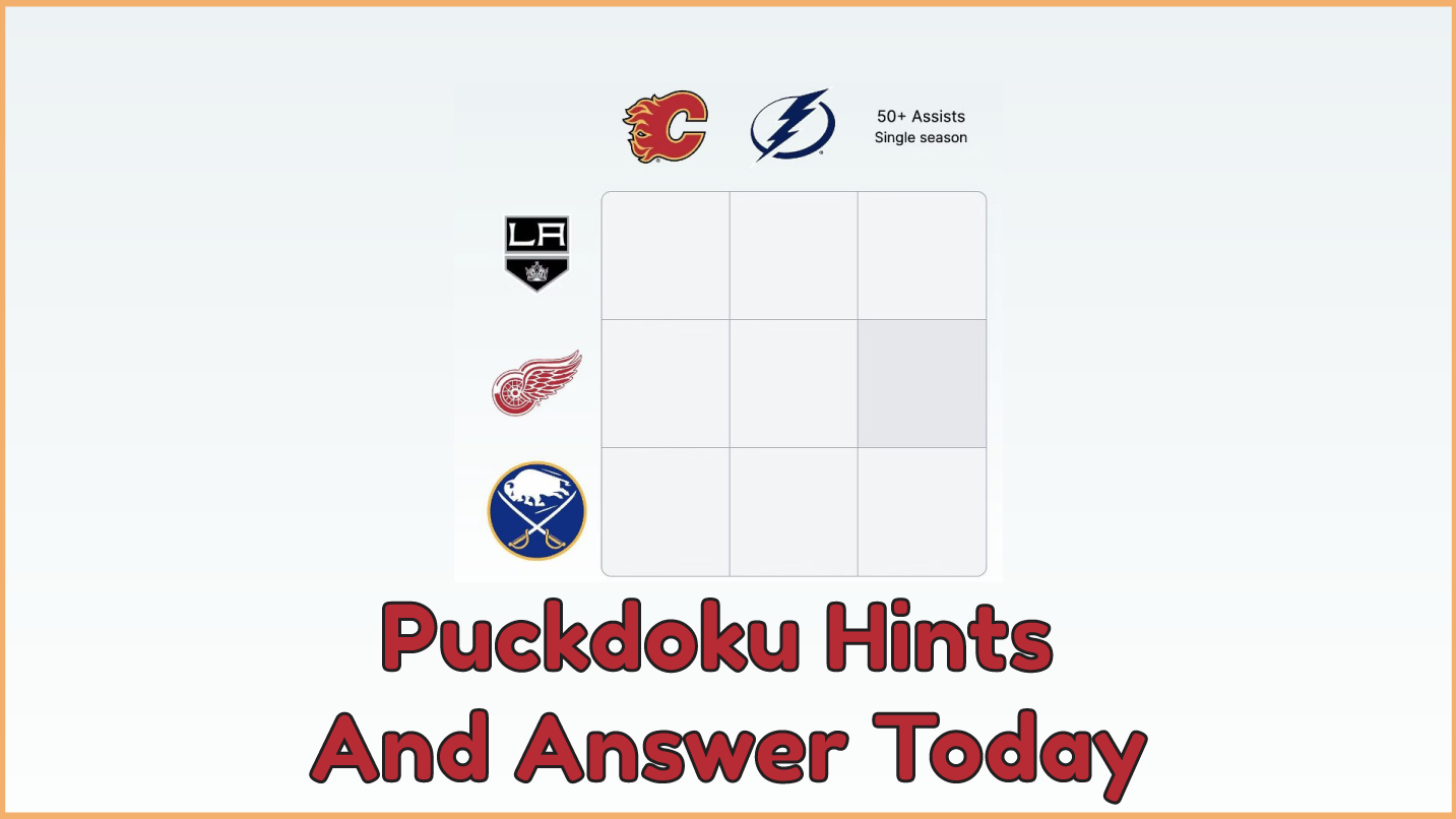 Puckdoku Hints and answers today