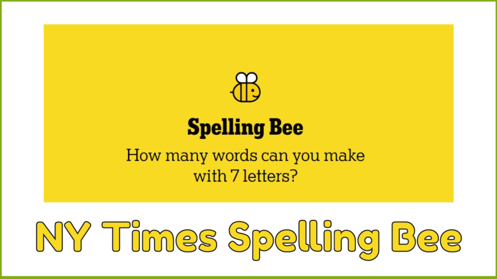 Spelling Bee Answers
